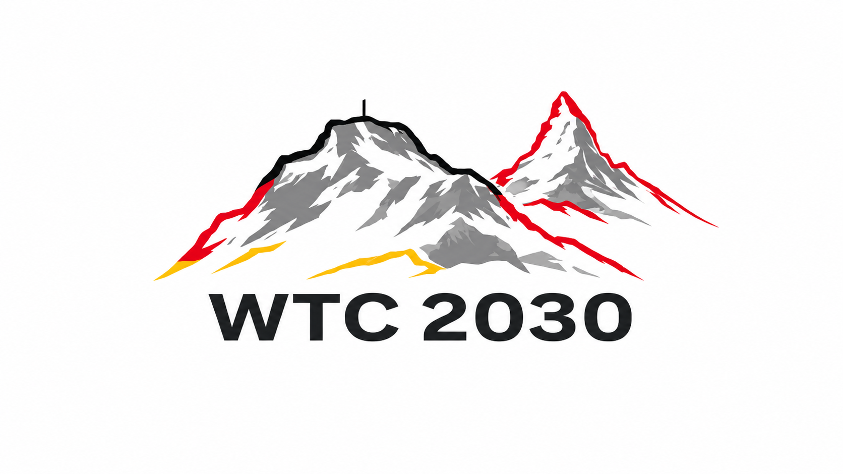 Logo der gemeinsamen Bewerbung von GfT und SwissTribology für den World Tribology Congress 2030